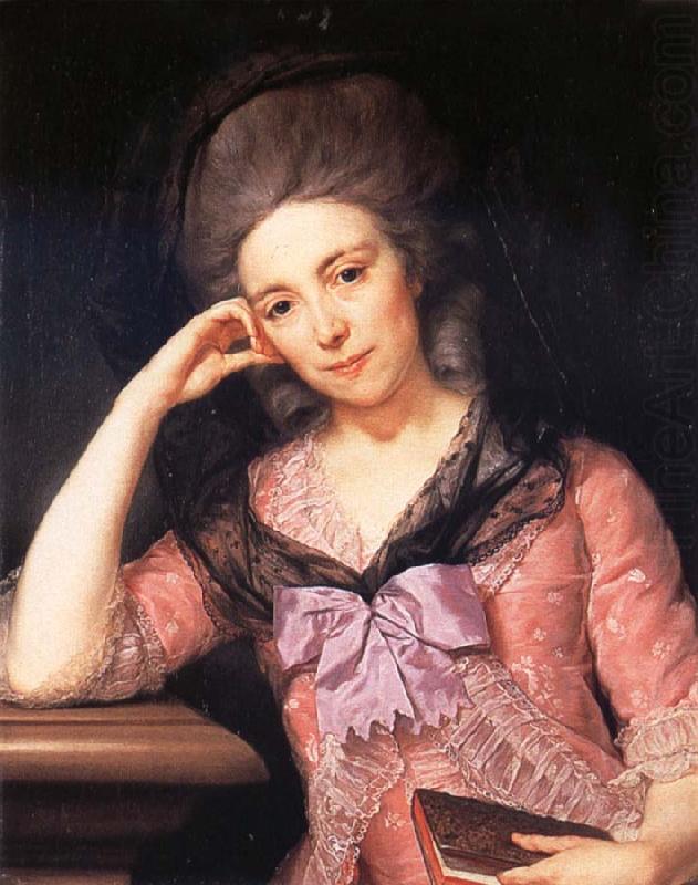 Portrait of Elizabeth Hervey 4th Marchioness of Bristol, Maron, Anton von
